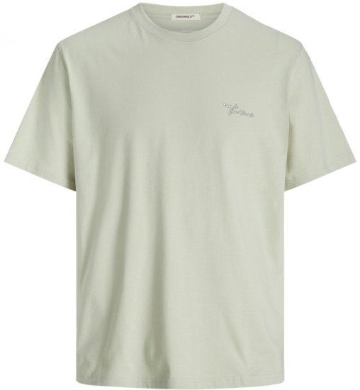 Jack & Jones Almeria Back Print T-Shirt Light Green - T-krekli - T-krekli - 2XL-14XL
