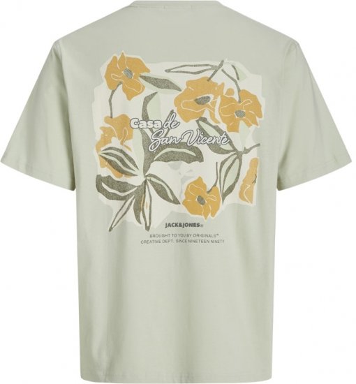 Jack & Jones Almeria Back Print T-Shirt Light Green - T-krekli - T-krekli - 2XL-14XL