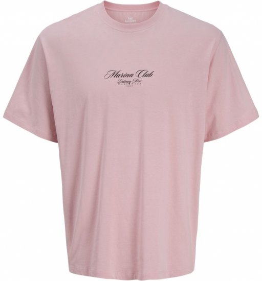 Jack & Jones Marina Crew Neck T-Shirt Tickled Pink - T-krekli - T-krekli - 2XL-14XL
