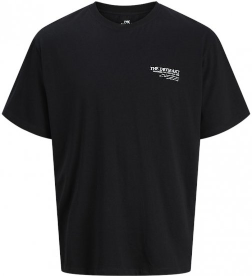 Jack & Jones Marina Crew Neck T-Shirt Black - T-krekli - T-krekli - 2XL-14XL