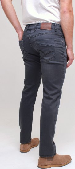 Kam Jeans Jacob Knitted Denim Reg Fit Jeans Charcoal - Džinsi un bikses - Džinsi un Bikses - W40-W70