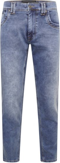 Kam Jeans Jacob Knitted Denim Reg Fit Jeans Light Wash Blue - Džinsi un bikses - Džinsi un Bikses - W40-W70