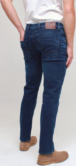 Kam Jeans Jacob Knitted Denim Reg Fit Jeans Mid Wash Blue - Džinsi un bikses - Džinsi un Bikses - W40-W70