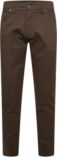 Kam Jeans 265 5 Pocket Weave Stretch Pants Brown - Džinsi un bikses - Džinsi un Bikses - W40-W70