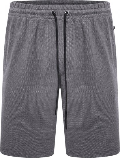 Kam Jeans 3317 Textured Interlock Shorts Charcoal - Sporta bikses un šorti - Sporta bikses un Sporta šorti - 2XL-12XL