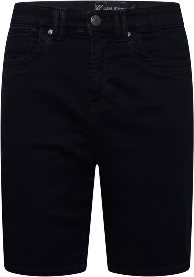 Kam Jeans Pepe Knitted Denim Shorts Blue-Black - Šorti - Šorti - W40-W60