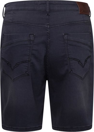 Kam Jeans Pepe Knitted Denim Shorts Charcoal - Šorti - Šorti - W40-W60