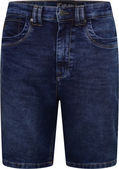 Kam Jeans Pepe Knitted Denim Shorts Random Mid Wash Blue - Šorti - Šorti - W40-W60