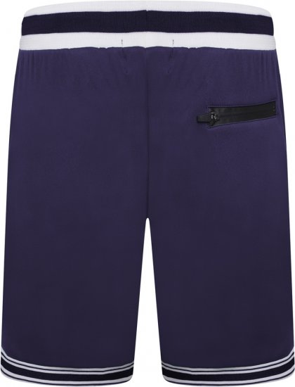 Kam Jeans TS005 Retro Tracky Set (Shorts/Sleeveless Hoodie) Navy - Treniņtērpi - Liela izmēra Treniņtērpi vīriešiem