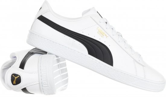 Puma Basket Classic XXI Sneakers White - Vīriešu apavi 40-52 - 
