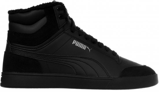 Puma Shuffle Mid Fur Shoes Black - Vīriešu apavi 40-52 - 