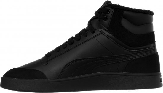 Puma Shuffle Mid Fur Shoes Black - Vīriešu apavi 40-52 - 