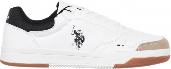U.S. POLO ASSN. Steve - Men's Sneakers White - Vīriešu apavi 40-52 - 