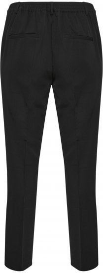 Kaffe Curve Sakira Garās bikses Dziļi melna - Džinsi & Bikses Lielos Izmēros – Plus Size - 