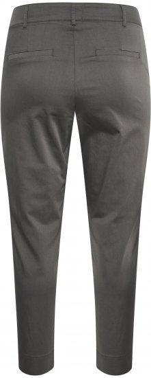 Kaffe Curve Leana Chino 7/8 Bikses Tumša Ēna - Džinsi & Bikses Lielos Izmēros – Plus Size - 