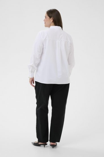 Kaffe Curve Janni Shirt Optical White - Kreklblūzes - 