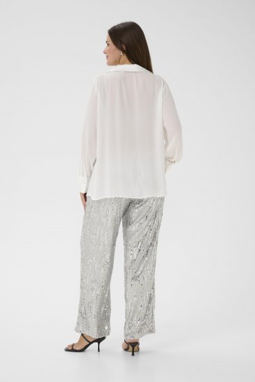 Kaffe Curve Gina Shirt White - Kreklblūzes - 