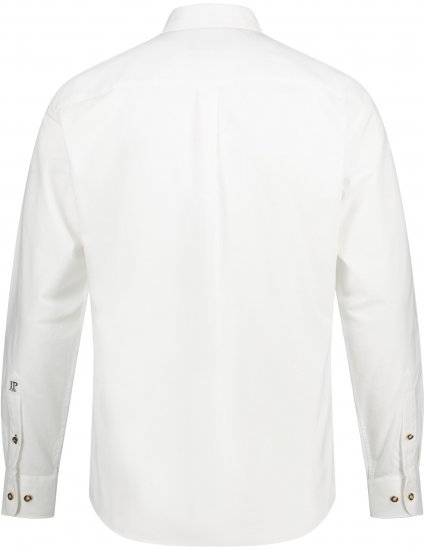 JP1880 Shirt Modern Fit Traditional Stag Horn White - Krekli - Krekli - 2XL-8XL