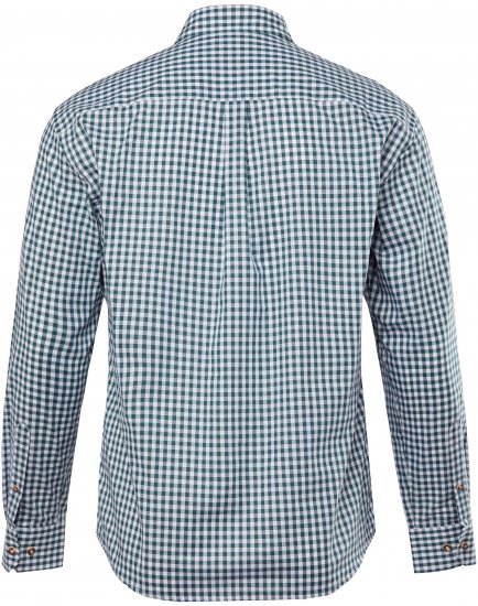 JP1880 Shirt Checked Traditional Long Sleeve Jade - Svētku apģērbs - Svinīgs apģērbs – Lai svinētu stilīgi un ērti