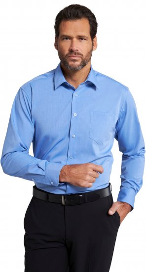 JP1880 Shirt Business Comfort Fit Light Blue TALL - VĪRIEŠU APĢĒRBS MT-6XLT - Apģērbs gariem vīriešiem