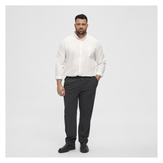 North Latitude Oxford Shirt White - Krekli - Krekli - 2XL-8XL