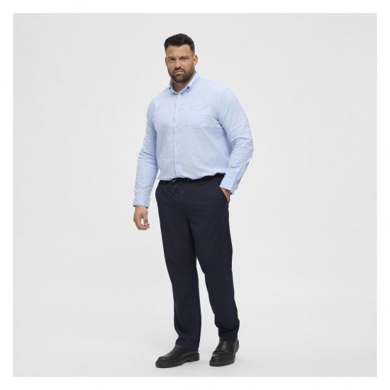 North Latitude Oxford Shirt Light Blue - Krekli - Krekli - 2XL-8XL