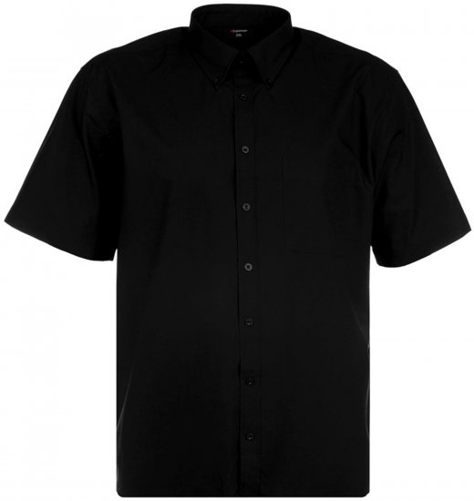 Espionage SH149 Plain Short Sleeve Shirt Black - Krekli ar īsām piedurknēm - Krekli ar īsām piedurknēm