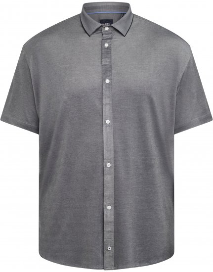 North Latitude 61116 Melanžēts Pikē Īsroku Krekls Pelēka - Polo krekli - Polo krekli - 2XL-8XL