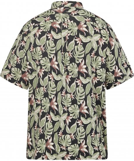 North Latitude 61357 Viskozes Krekls ar Pilnu Apdruku Melna - Krekli - Krekli - 2XL-8XL