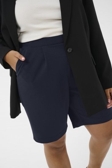 Kaffe Curve Pheolo Shorts Midnight Marine Navy - Šorti - 