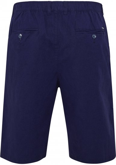North Latitude 51137 Linen Elastic Waist Shorts Navy - Šorti - Šorti - W40-W60