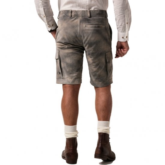 JP1880 Shorts Bermuda Traditional Cowhide Graphite Grey - Šorti - Šorti - W40-W60