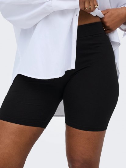Only Carmakoma Time Shorts Black - Šorti - 