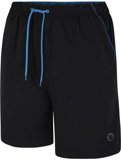 Espionage SW040 Plain Swimshorts Black - Peldbikses - Vīriešu liela izmēra peldšorti