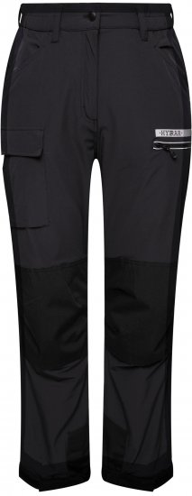 Ulla Popken HYPRAR Multifunctional Durable Inset Trekking Pants Black - Džinsi & Bikses Lielos Izmēros – Plus Size - 