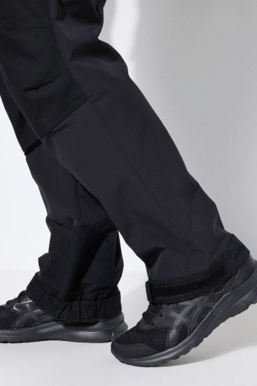 Ulla Popken HYPRAR Multifunctional Durable Inset Trekking Pants Black - Bikses - Lielo izmēru bikses sievietēm