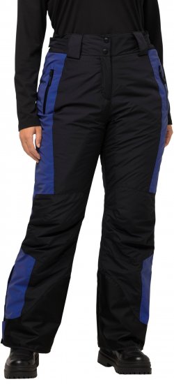 Ulla Popken Ski Pants Reflector Waterproof Velcro Closure Snow Gaiter Black - Džinsi & Bikses Lielos Izmēros – Plus Size - 