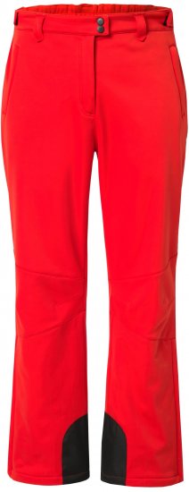 Ulla Popken Softshell Trousers Waterproof Zip Pockets Snow Gaiters Salsa - Džinsi & Bikses Lielos Izmēros – Plus Size - 