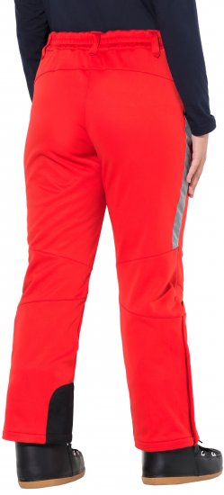 Ulla Popken Softshell Trousers Waterproof Zip Pockets Snow Gaiters Salsa - Džinsi & Bikses Lielos Izmēros – Plus Size - 