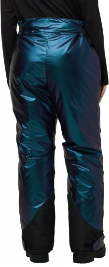 Ulla Popken Ski Pants Water-Repellent Mother-Of-Pearl Velcro Closure Snow Gaiter Blue - Džinsi & Bikses Lielos Izmēros – Plus Size - 