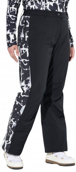 Ulla Popken Hyprar Functional Trousers Waterproof Velcro Closure Snow Gaiter Black - Džinsi & Bikses Lielos Izmēros – Plus Size - 