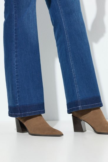 Ulla Popken Stretch Fit Bootcut Jeans Blue Denim - Ulla Popken - Ulla Popken lielizmēra apģērbi