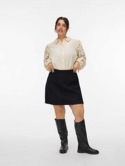 Vero Moda Fortune Eallison Short Skirt Black - Svārki - 