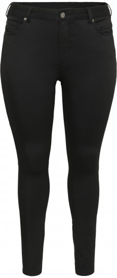Kaffe Curve Lena Slim Jeans Black Deep - Džinsi - 