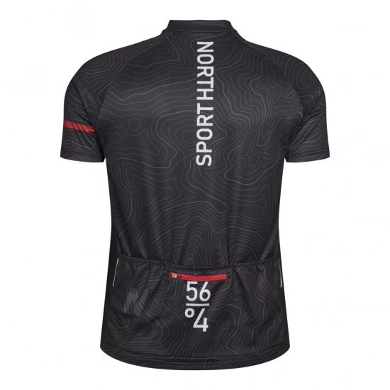 North Latitude Sport Bike Shirt Black - Velo apģērbs - 