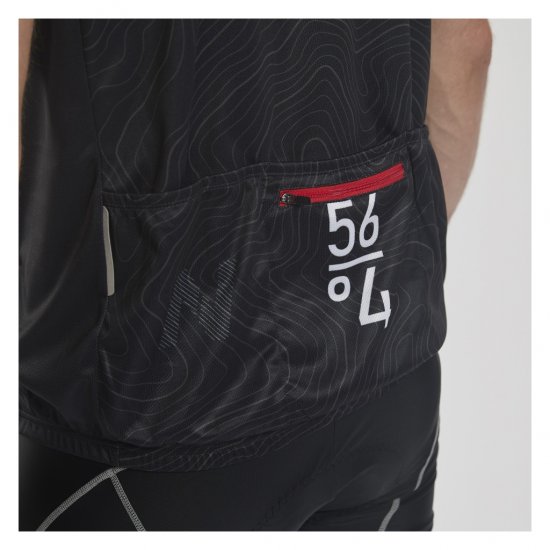 North Latitude Sport Bike Shirt Black - Velo apģērbs - 