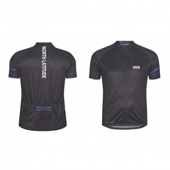 North Latitude Cycling Shirt Black - Velo apģērbs - 