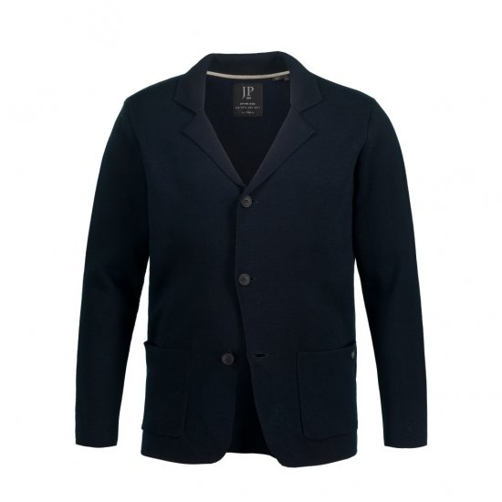 JP1880 Jacket Business Flexnamic Milano Navy - Liela izmēra apģērbi - Lieli apģērbu izmēri vīriešiem