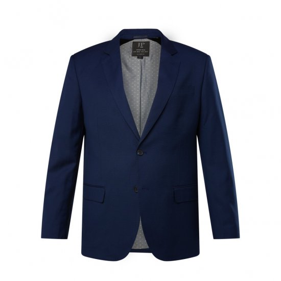 JP1880 Kasos Suit Jacket Flexnamic Navy - Uzvalki un žaketes - Liela izmēra uzvalki un bleizeri