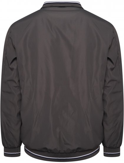 Kam Jeans 444 Premium Harrington Jacket Charcoal - Jakas & Lietus apģērbs - Jakas - 2XL-12XL